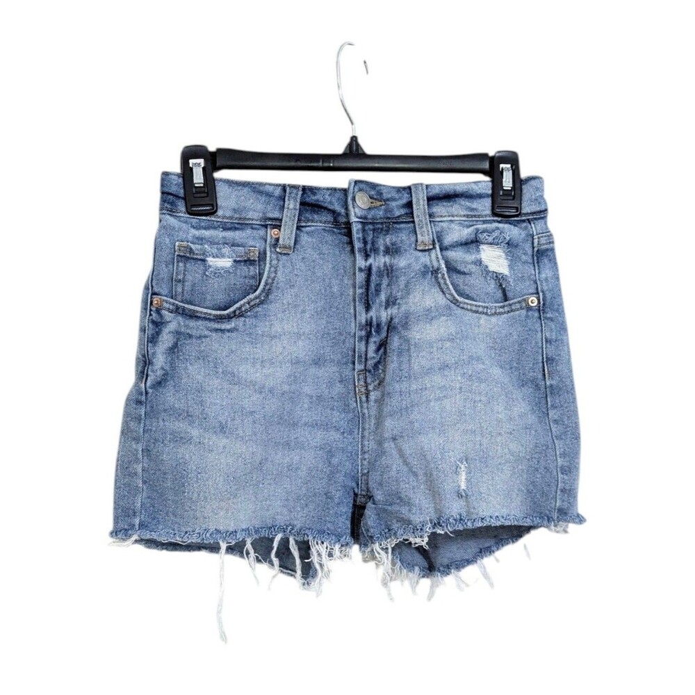 Wild Fable High Rise Mom Shorts - Size 0 Womens - Cutoff Jean Denim Cut Off